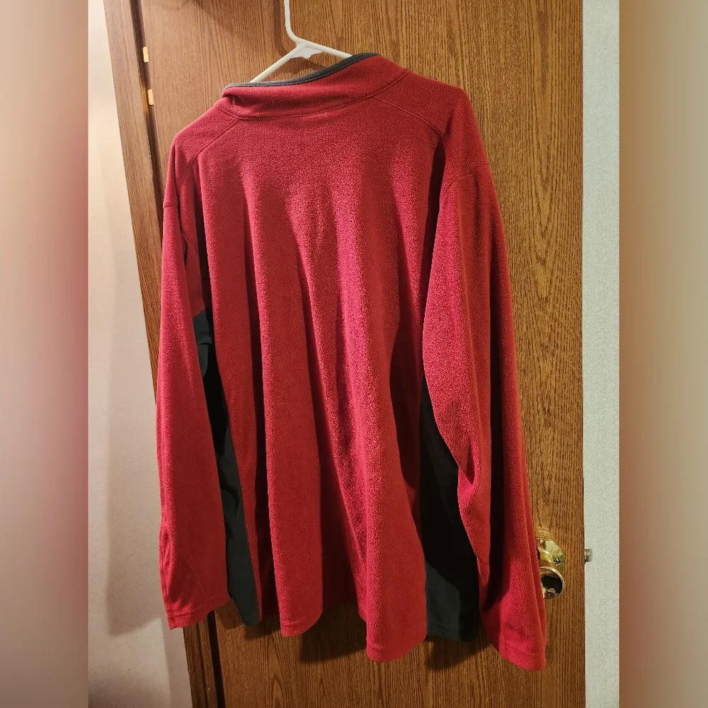 Columbia Men's XXL Red And Gray Pullover - Picture 7 of 8